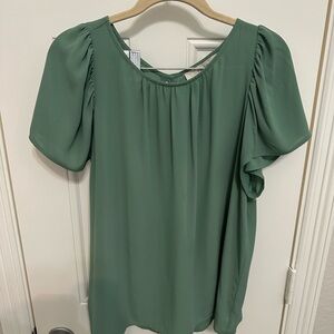 Elegant Loft Green Women's Top